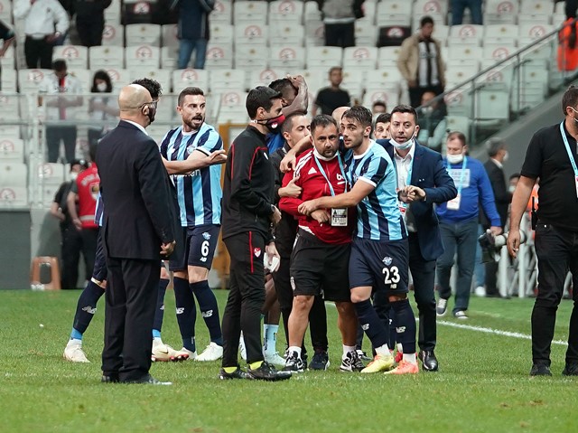 BEŞİKTAŞ VE ADANA DEMİRSPOR, PFDK’YA SEVK EDİLDİ