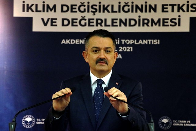 PAKDEMİRLİ: "DEĞİŞEN İKLİM KOŞULLARINA HAZIR OLACAĞIZ"