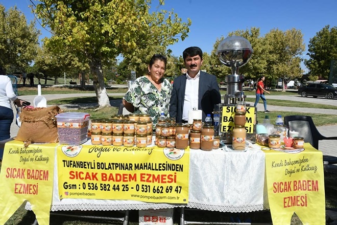 TUFANBEYLİ, BEYAZ FASULYESİ VE BAKLİYATLARIYLA FESTİVALDE GÖRÜCÜYE ÇIKTI