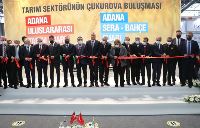 ADANA ULUSLARARASI TARIM, SERA VE BAHÇE FUARI KAPILARINI AÇTI