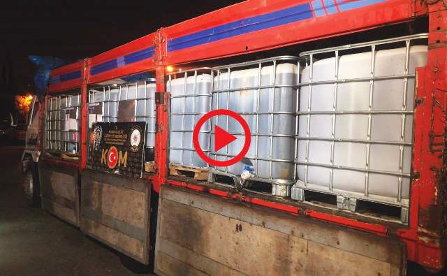 Adana'da 14 bin litre kaçak akaryakıt ele geçirildi