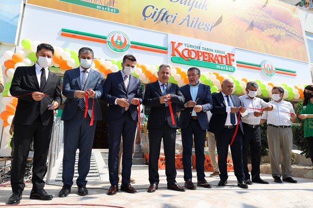 TARIM KREDİ KOOPERATİF MARKET'İN 365. ŞUBESİ ADANA’DA AÇILDI
