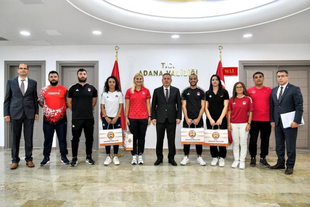 VALİ ELBAN:"SPORUN HER TÜRLÜSÜNE KATKI SUNMA HEDEFİNDEYİZ"
