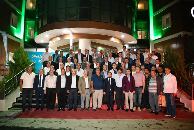 BAŞKAN ULUDAĞ MUHTARLARLA BULUŞTU