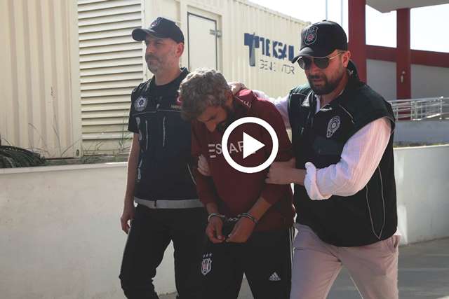 TİŞÖRTÜNDE "KAÇIŞ" YAZILI TORBACI POLİSTEN KAÇAMADI