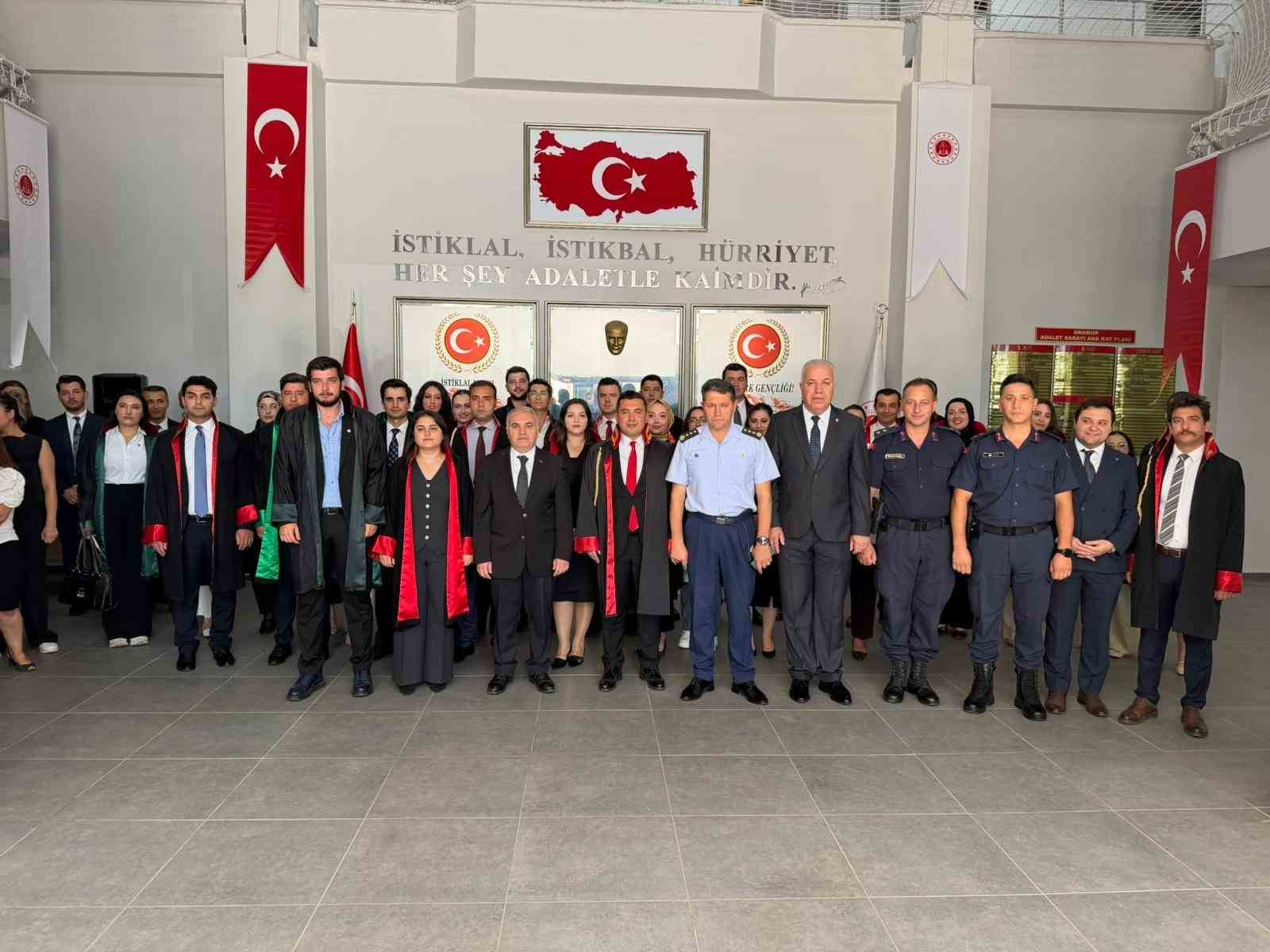 Anamur’da adli yıl açılış töreni