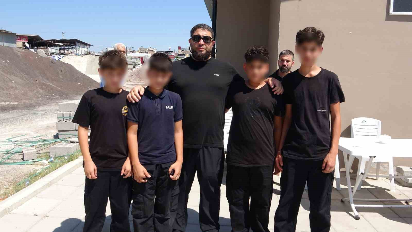 HALİT ALTUN'UN DAYISI CİHAD ÖĞÜŞLÜ VE HALİT ALTUN'UN 4 ÇOCUĞU