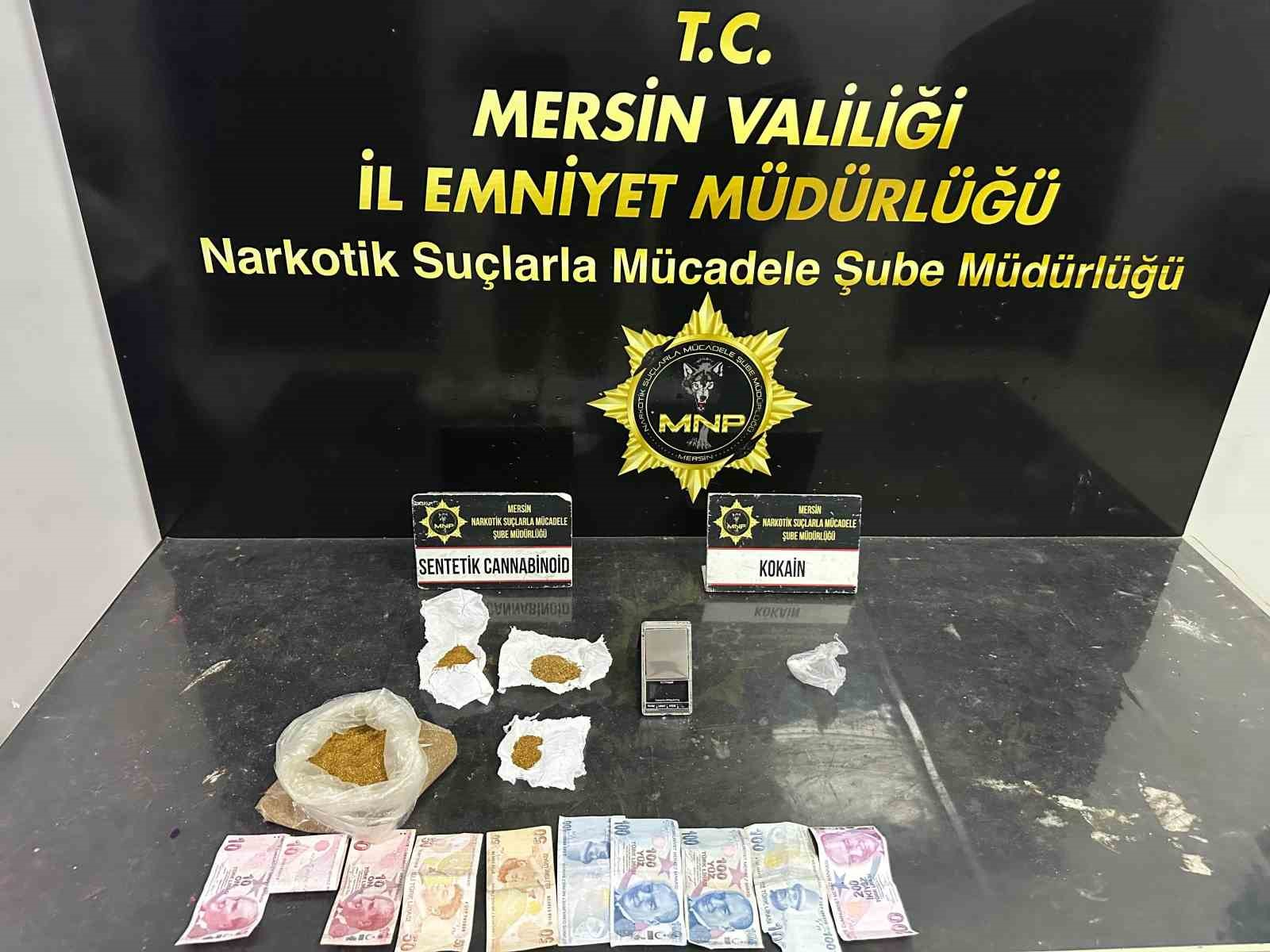 Mersin’de torbacılara yönelik operasyonda 3 şüpheli tutuklandı