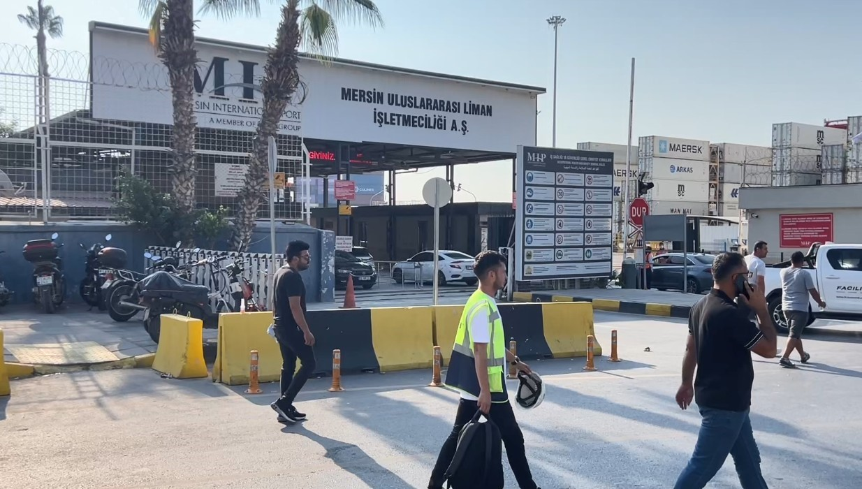 Mersin limanında kimyasal sızıntısı iddiası