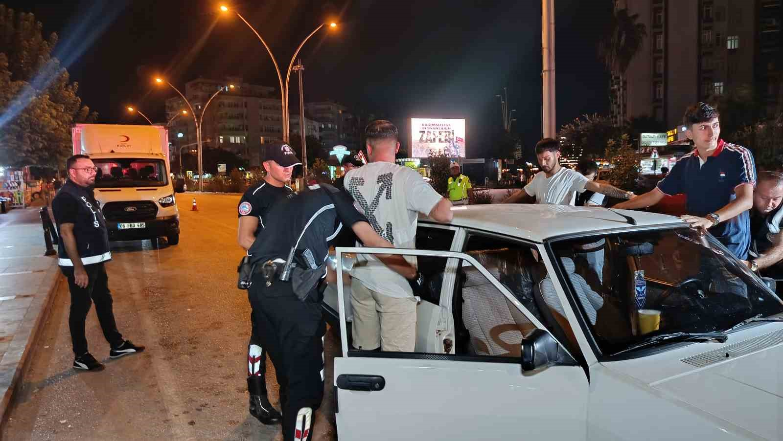 Adana’da ‘Huzur ve Güven’ uygulaması: 1 milyon 94 bin TL ceza, 38 yakalama