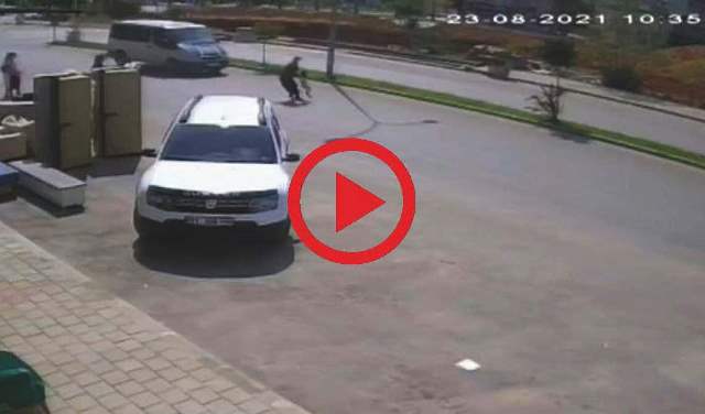 Anne ile kızı ölümden saniyelerle kurtuldu